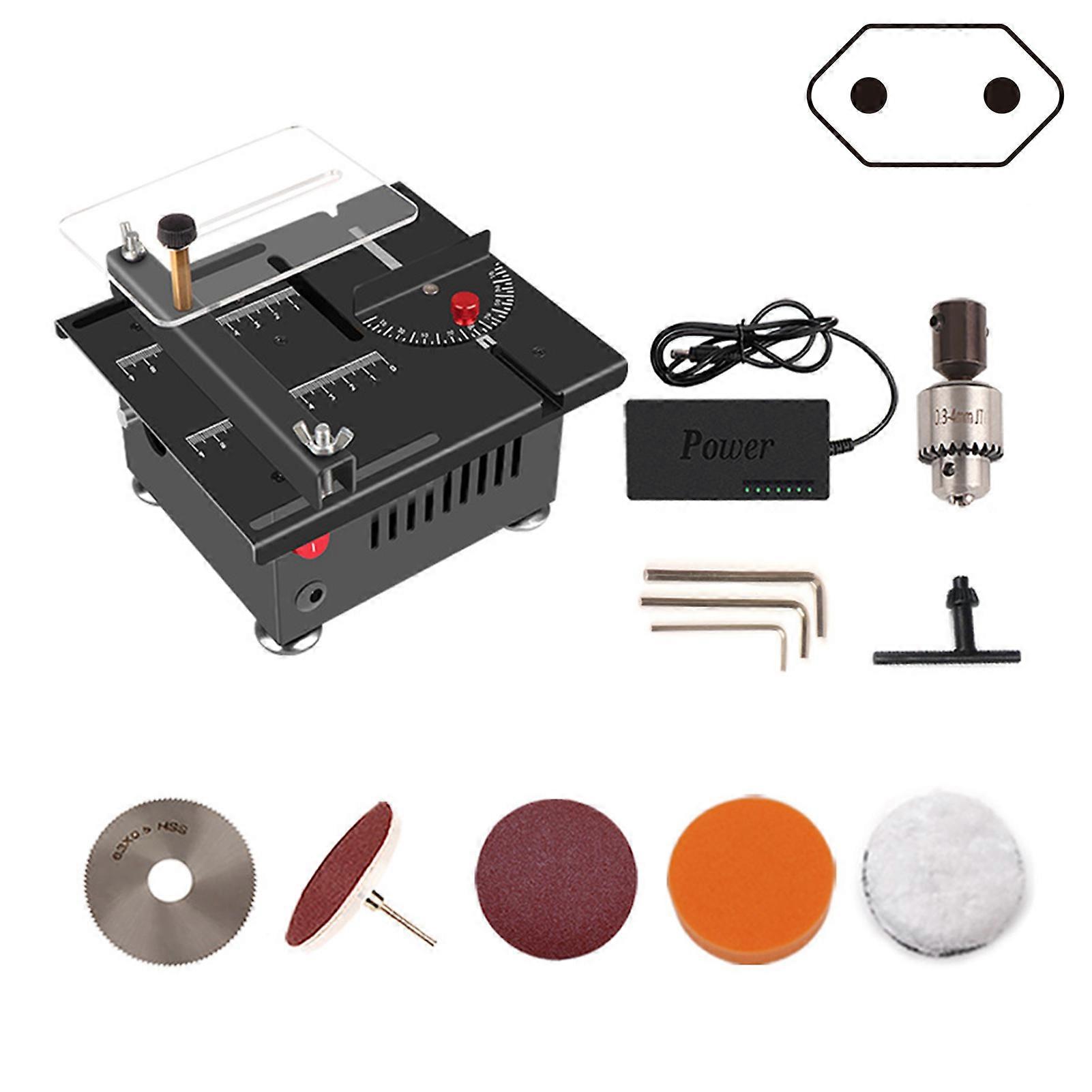 Mini Multi-functional Table Saw 0-90 Angle Cut Portable DIY Saw DIY Table Saw Cutting