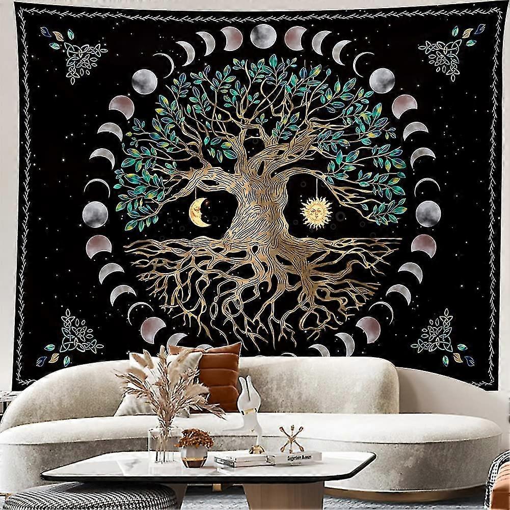 Tree Of Life Tapestry Wall Hanging - 51.2 X 59.1