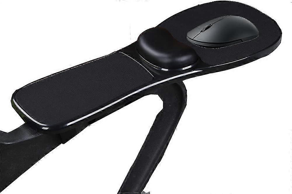Ergonomic Arm Rest Adjustable Mouse Pad With Wrist Support Armrest Wrist Rest Attachment Arm Pad For Chair - Home & Office