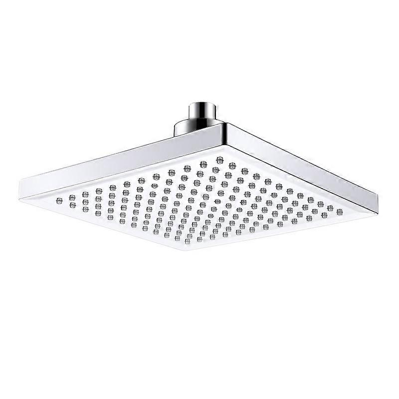 Led Shower Head, 8 inch Square Temperature Control, 3 Color Changing