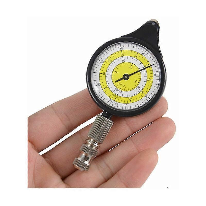 Map Measure Path, Map Measurer Outdoor Navigation Analog Map Measurer Distance Caculator Mapping Instrument ToolGold