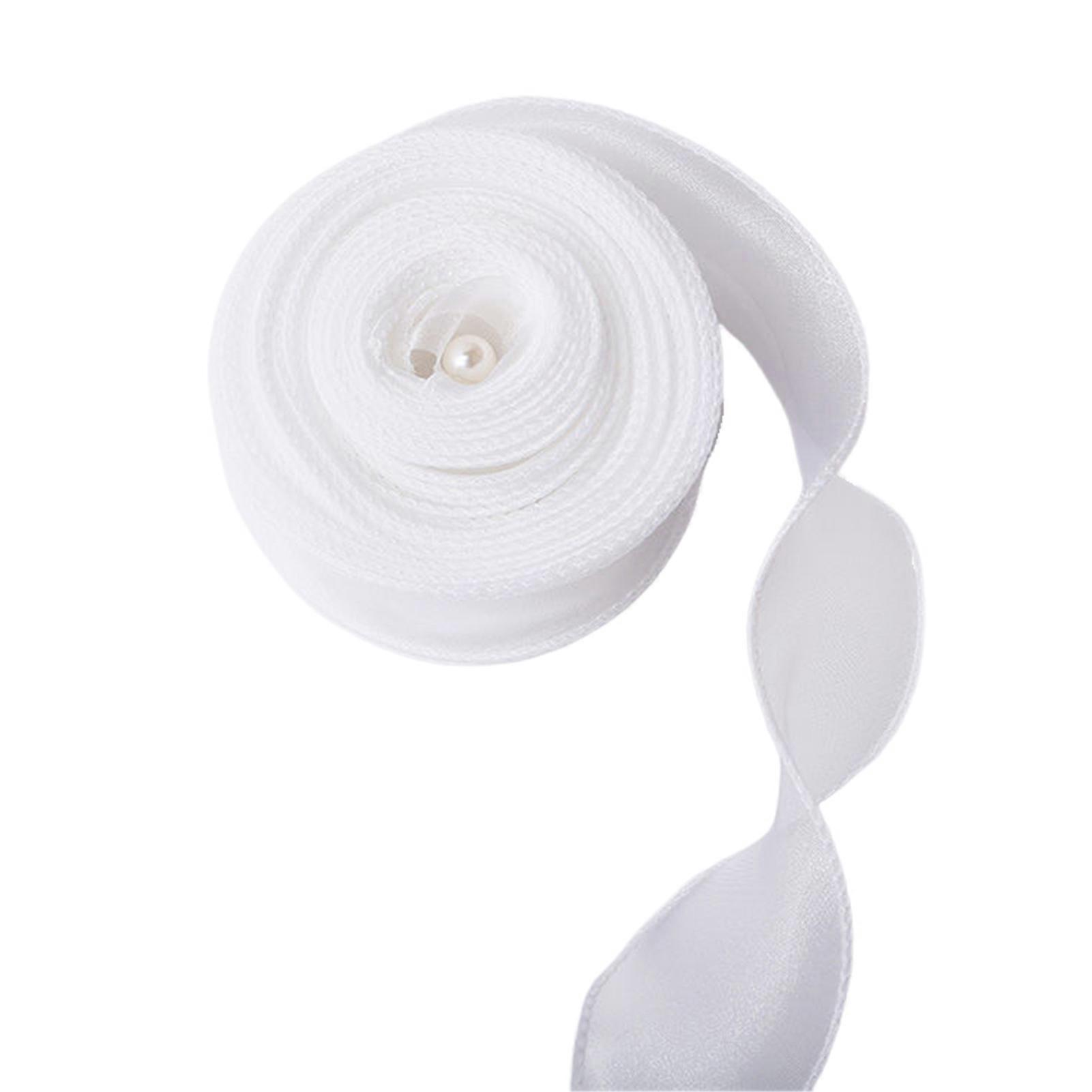 1 Roll Ribbon Soft Floral Bouquets Packaging Nylon Yarn Ribbon DIY Gift Packaging Ribbon for Crafts Bow Wreaths Decoration