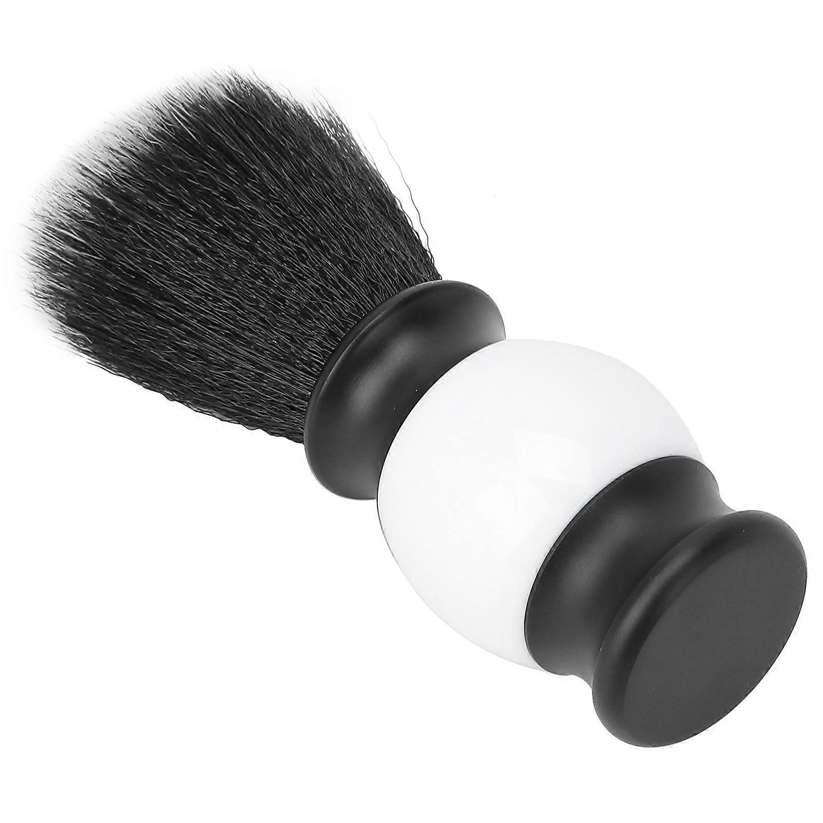 Portable Shaving Brush Salon Facial Cleaning Foaming Beard Brush Beard Styling Brush
