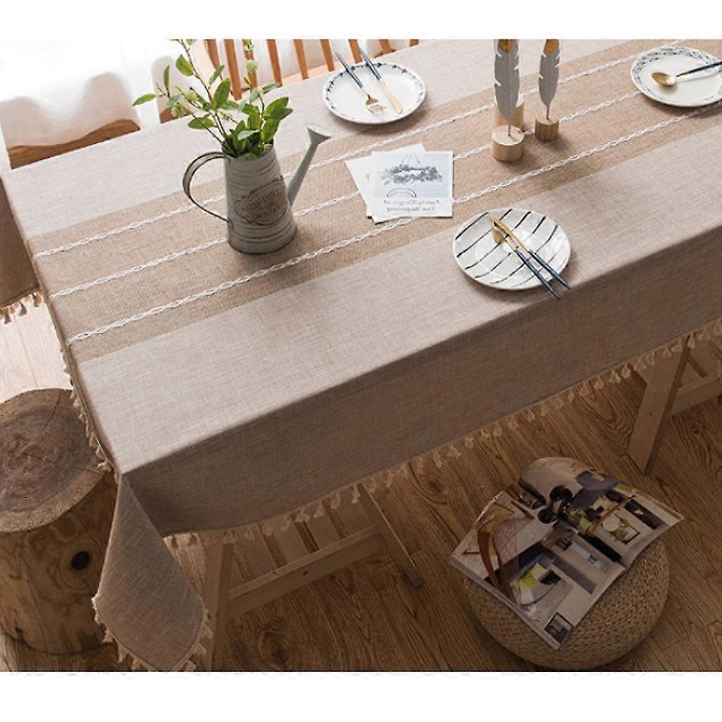 Tablecloth Table Cloth Dust-Proof Table Cover for Kitchen Dinning 140x200cm