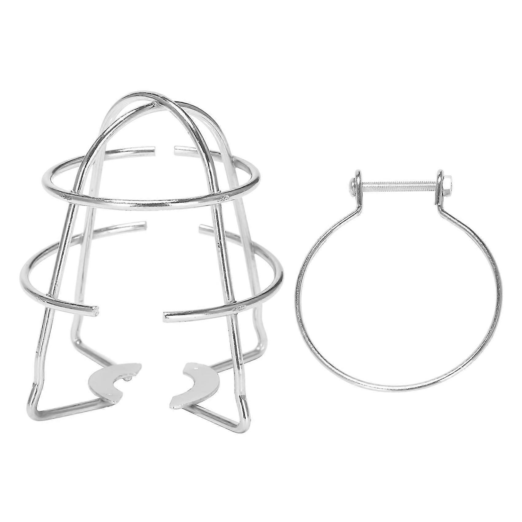Fire Sprinkler Headguard,Fire Sprinkler Head Protection Frame Recessed Heavy Duty Chrome Plated Spr