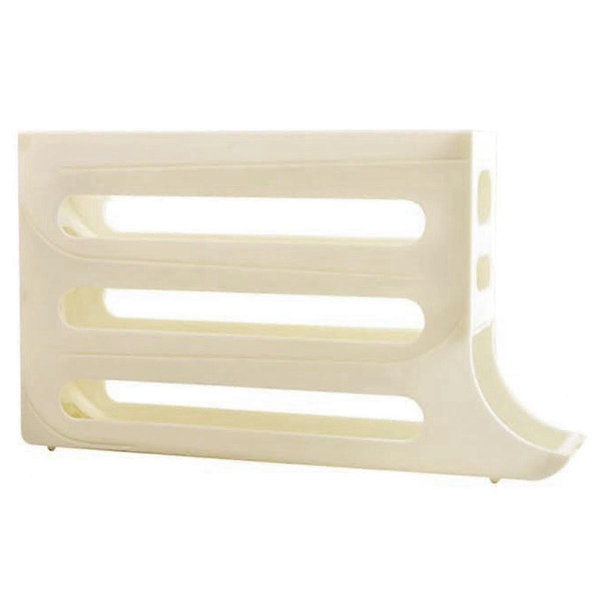 4 Tiers Egg Holder for Fridge,Egg Holder for Refrigerator, Eggs Dispenser Auto Rolling Egg Tray 30