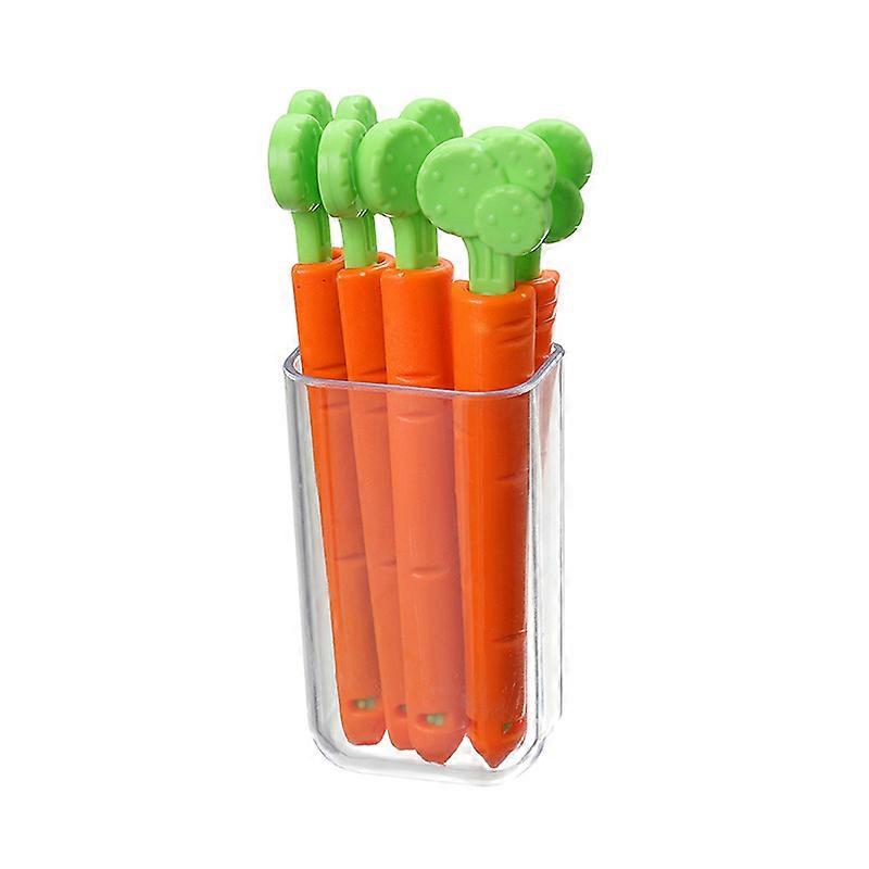 Sealing Clips, Bag Sealing Clips with Magnets, Multipurpose snack Clips, Fridge Sticker Organizer (5 Pack)