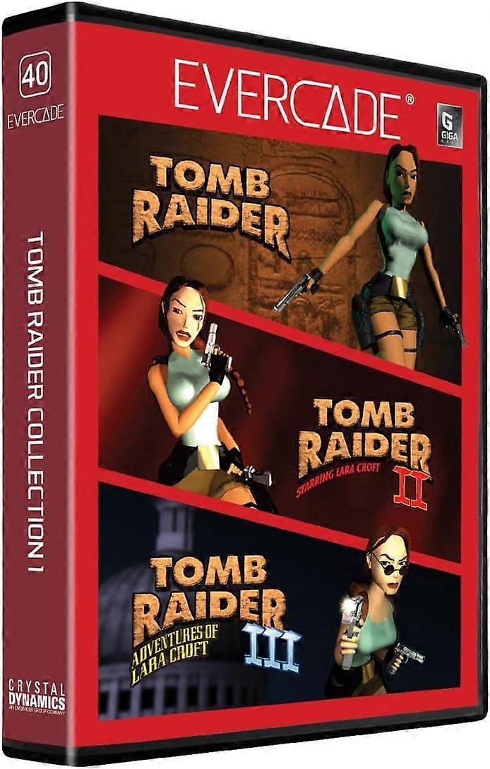 Evercade Tomb Raider Collection 1 CEA Game