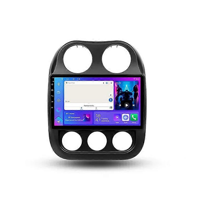 Car Radio Player For Jeep Compass 1 MK 2009 - 2015 Multimedia Video Navigation GPS
