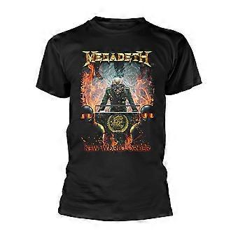 Megadeth Rust in Peace Vic Dave Mustaine Rock Official Tee T-Shirt Mens