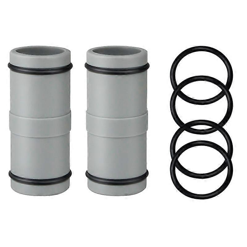 2 STKS Zwembad Slang Connector Zwembad Filter Pomp Pijp Rechte Gezamenlijke Zwembad Accessoire 1,25 Inch Pijp Connector voor