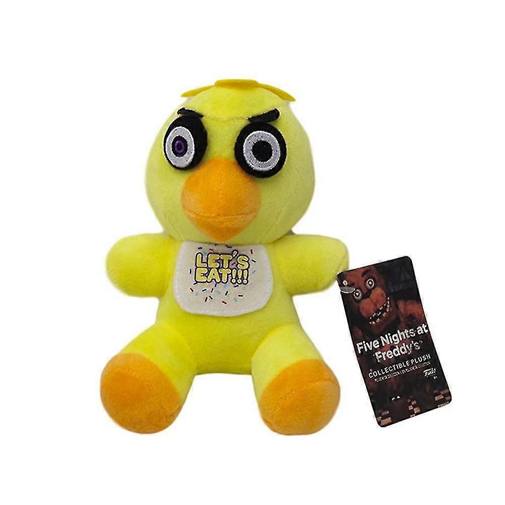 Fnaf Γεμιστά Βελούδινα Παιχνίδια Freddy Fazbear Κουνέλι Bonnie Chica Peluche Juguetes 5 Νύχτες Στο Freddy Plushie Παιχνίδια Δώρα Fnaf Βελούδινο