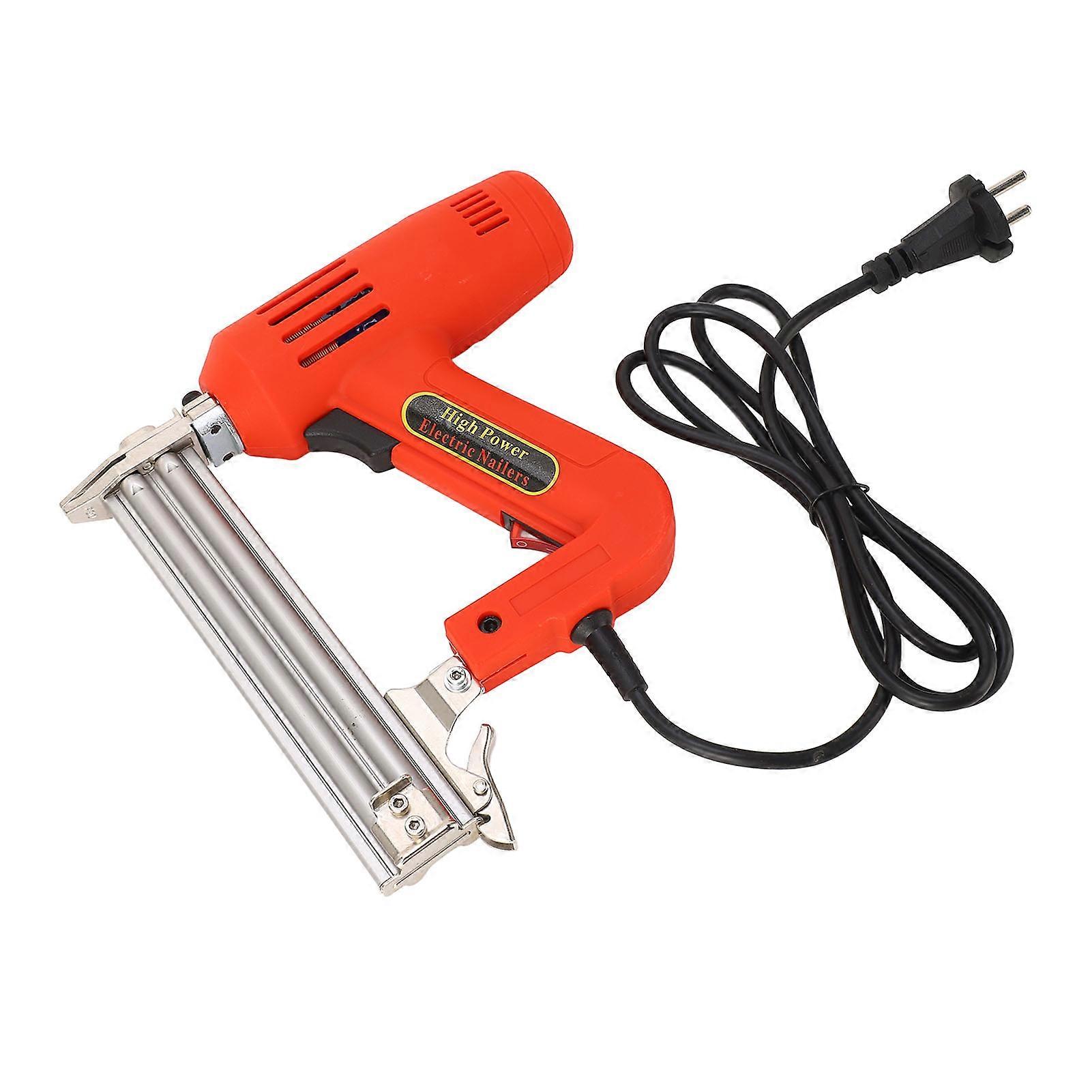 Cloueuse électrique 2200W Cloueuse droite AC 220V Agrafeuse Cloueuse Menuiserie Travail du bois