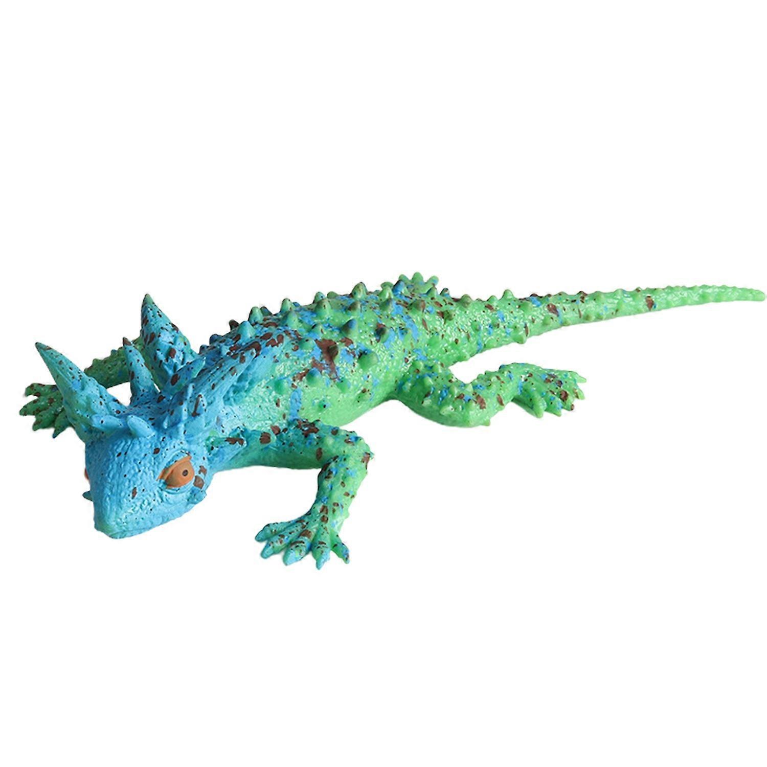 Squeeze Toy Quick Recovery Stretchy Finger Toy Lizard Moloch Squeeze Toy for Student