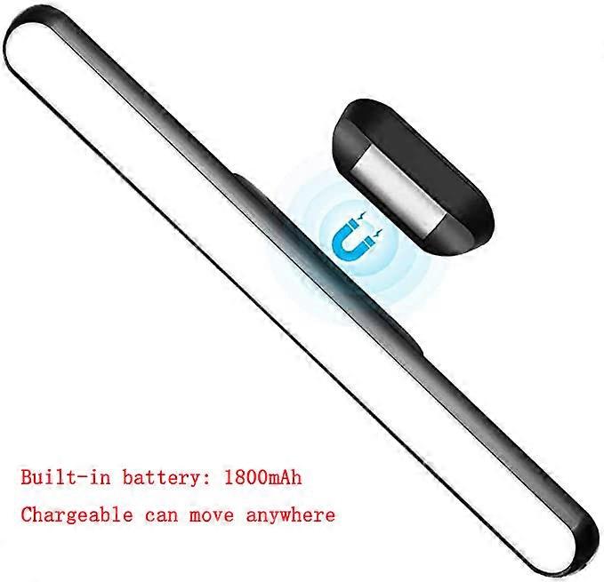 Dimmable Touch Light Bar cabinet light 3W Built-in 2000mAh Battery and Stick Magnet Mount for Reading Makeup Mirror Bedside lamp