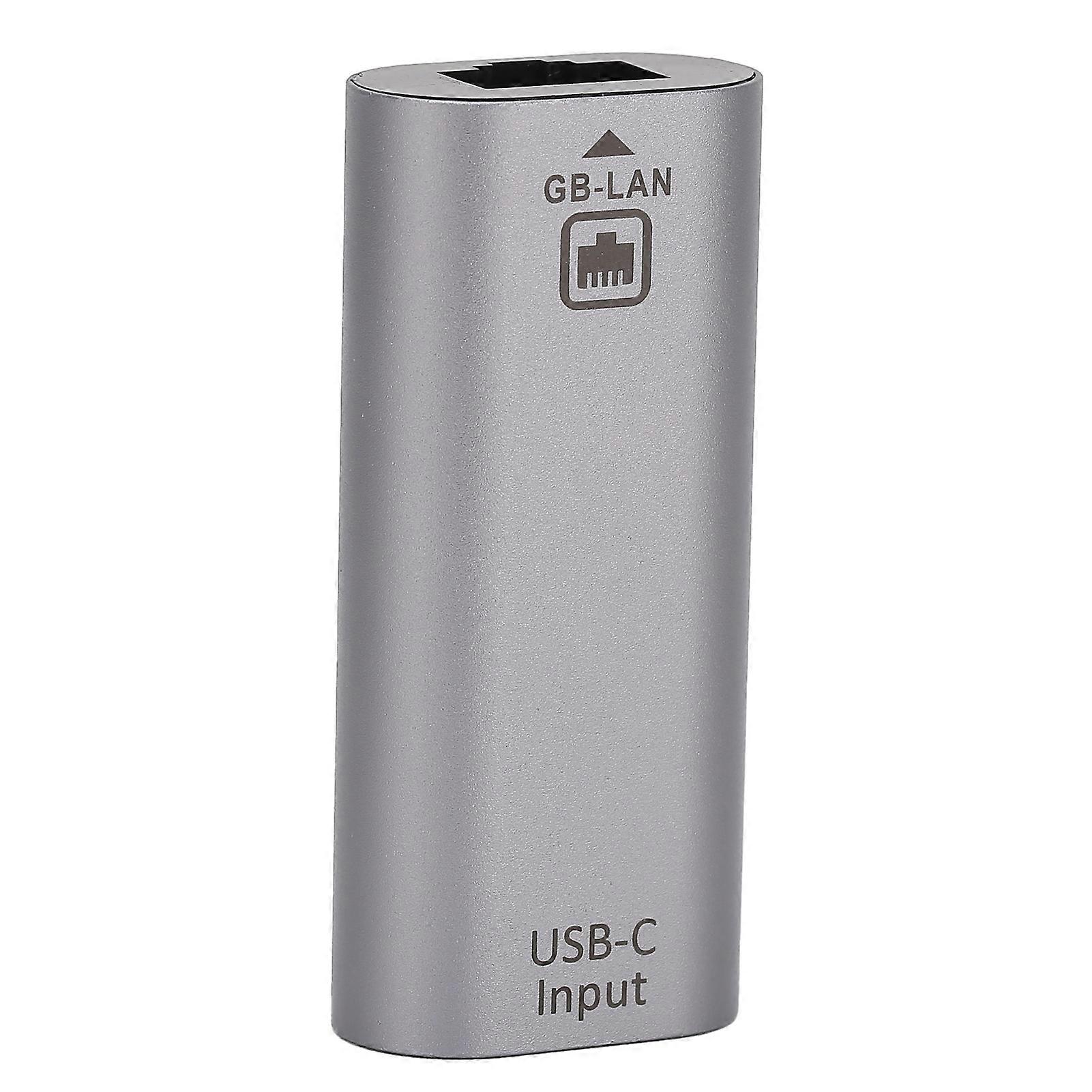 USBC zu Ethernet RJ45 Adapter Converter für Android OS X Windows 1000Mbps Unterstützung