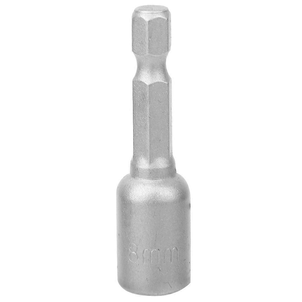 Magnetic Hex Socket Set 50mm Long 8mm Diameter Blackening Surface Treated 5 Pieces