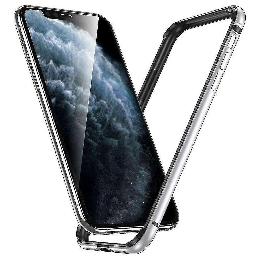 Bumper Case Compatible For Iphone 11 Pro, Metal Frame Armor