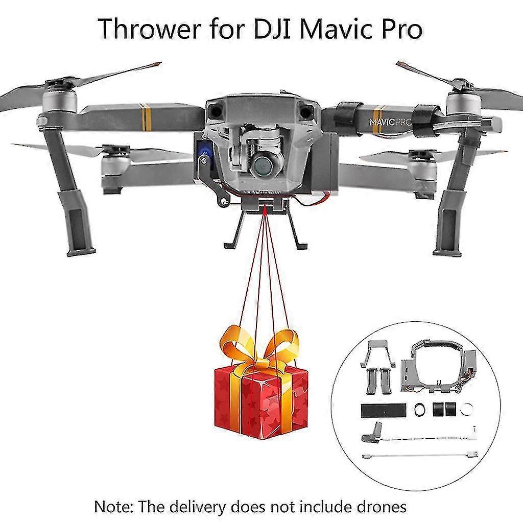 Airdrop System Thrower Compatible With Mavic Pro Fishing Bait Delivery Drone Quadcopter