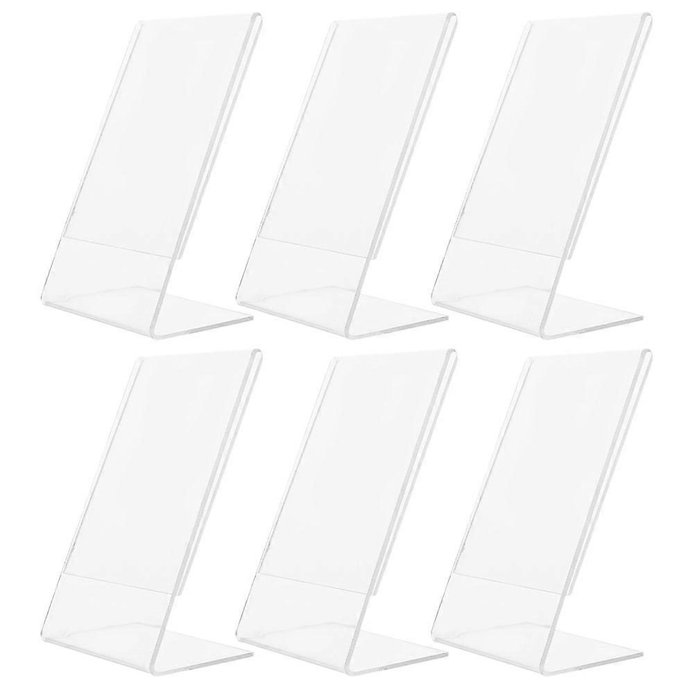 6pcs Acrylic Photo Frame Acrylic Photo Display Frame Photo Holder Picture Display