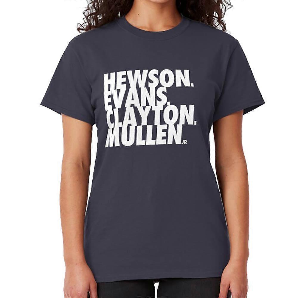 Hewson Evans Clayton e Mullen T-shirt