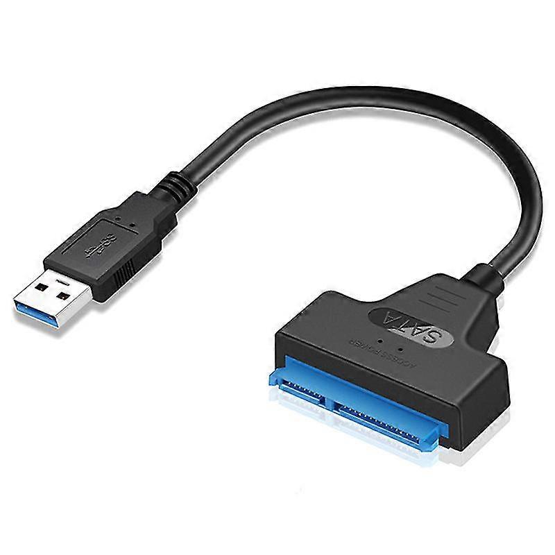 Usb 3.0 Sata Ssd Hdd Adapter Cable Converter 2 Hard Disk Drive Lead 22 Pins Usb 3.0 Sata Cable Sata To Usb 3.0 Adapter Up To 6 Gbps Support External H