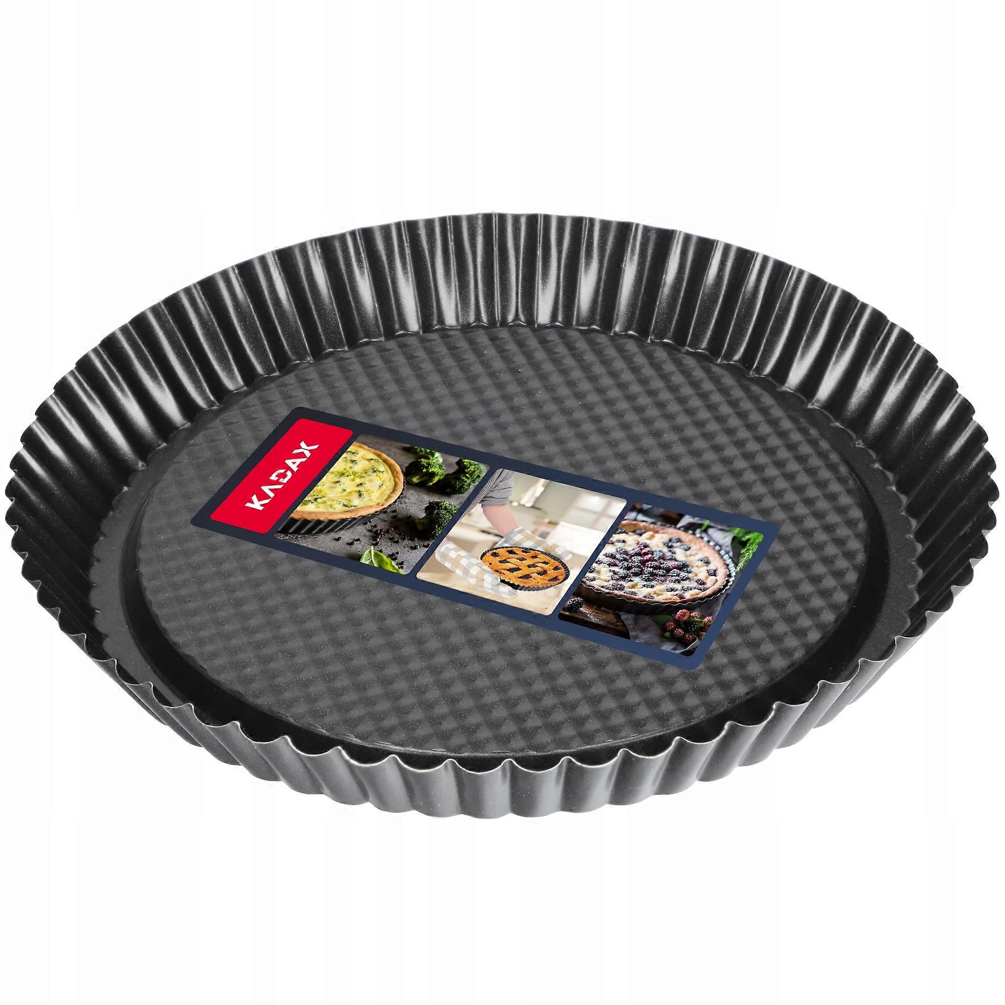 KADAX Round baking tray for baking tarts cakes 28cm