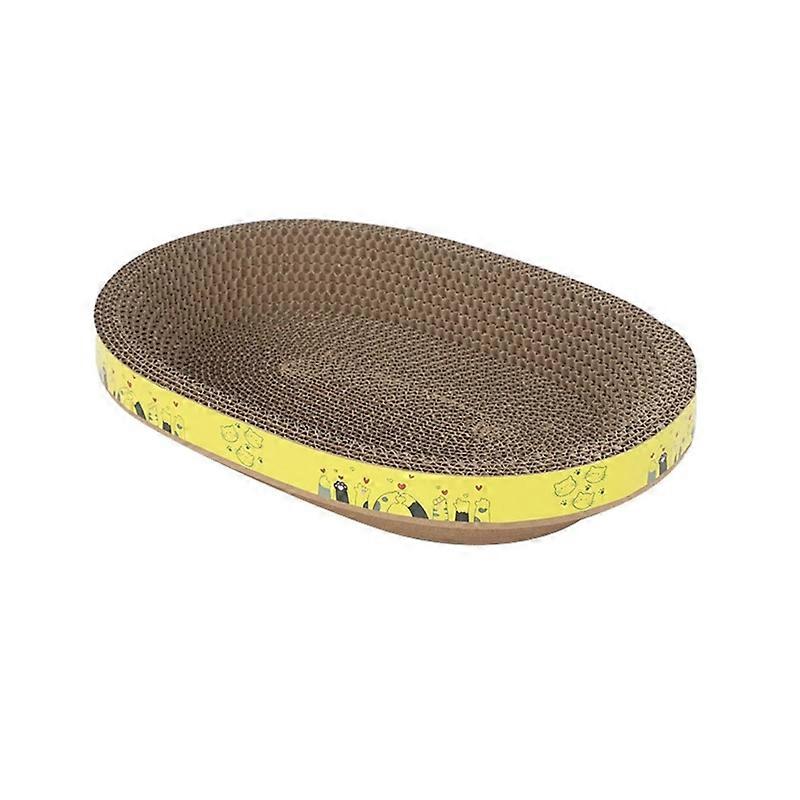 Kattenkrabber Golfkarton Lounge Bed Scratch Pad