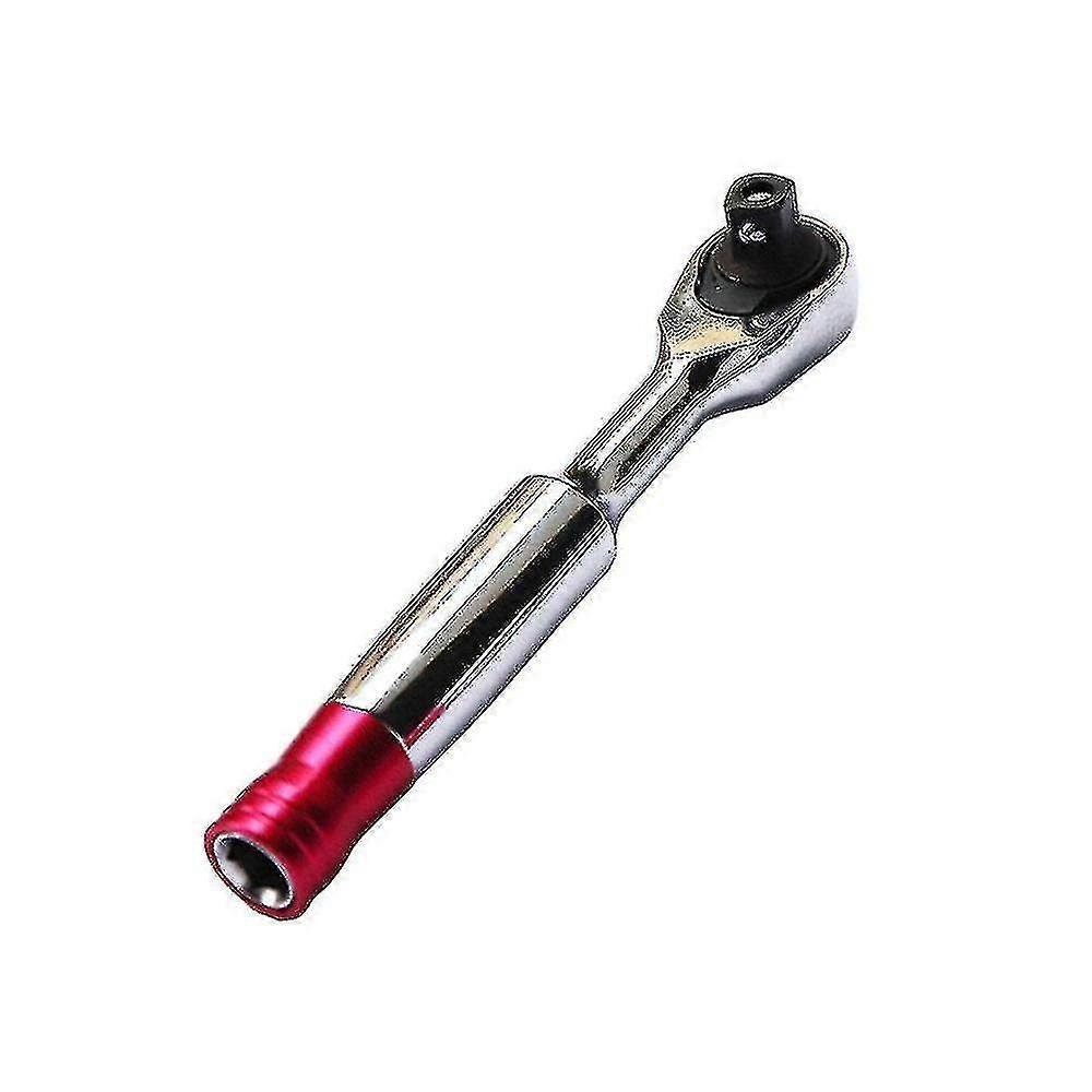 1/4 Inch Socket Ratchet Wrench Mini Ratchet Torque Rep Set 100mlver