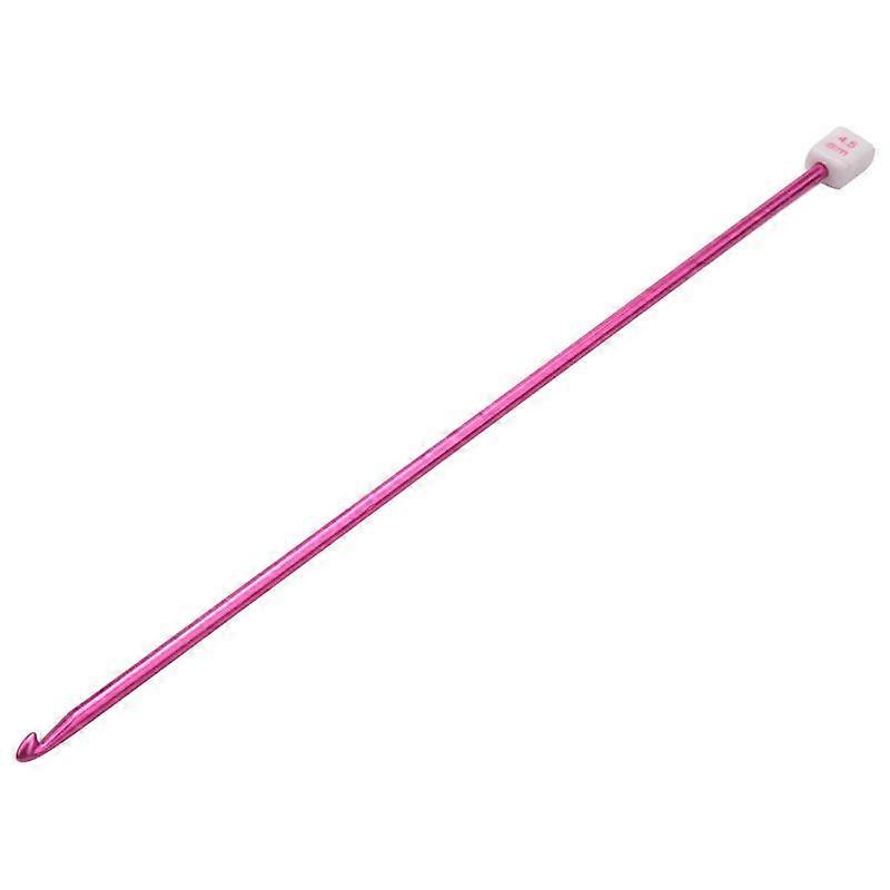 11pcs 27cm Multicolour Aluminum Tunisian Afghan Crochet Hook Knit Needles 2-8mm
