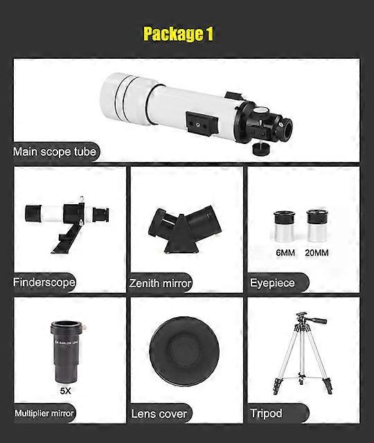 40070 Professional High-definition Astronomical Telescope 333X To See The Moon and Stars Bird Watching Monocular