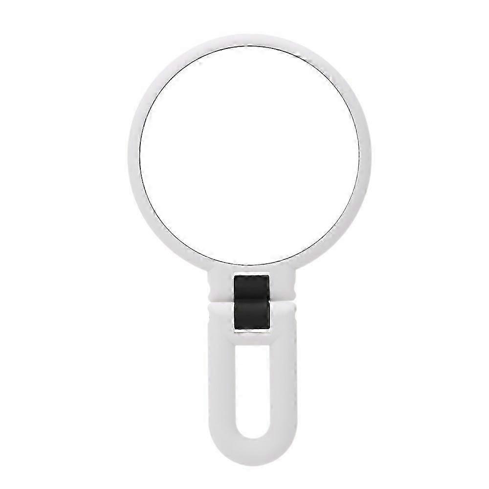 Double Sided Folding Handheld Mirror Travel Makeup Mirror High Definition 10x/15x