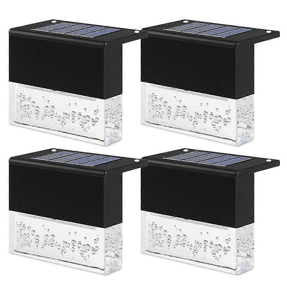 Deck S, Led Solar Step S Outdoor,acrylic Bubbles,4 Pack