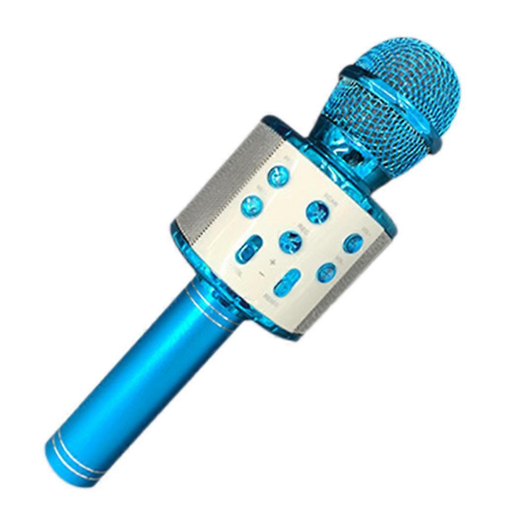 Professional Wireless Microphone Karaoke Microphone Speaker with Lights