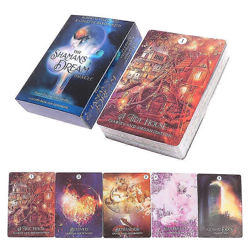 The Shaman Dream Oracle Cards Tarot Card Party Profezia Divinazione Gioco da tavolo