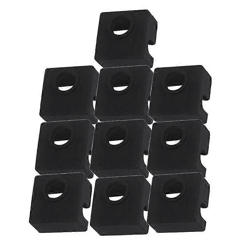 10pcs/lot Silicone Socks Cover Heating Insulation Case For Heater Block For Cr-10 Extruder