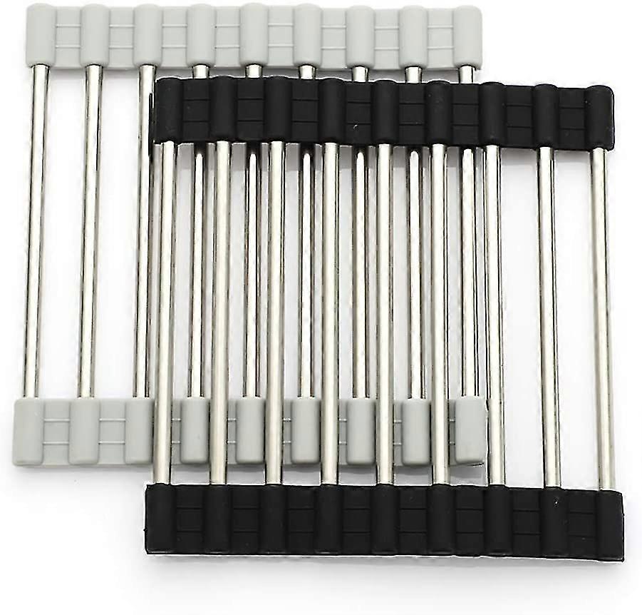 Support à dessous-de-plat enroulable en acier inoxydable 304, multi-usage, résistant à la chaleur