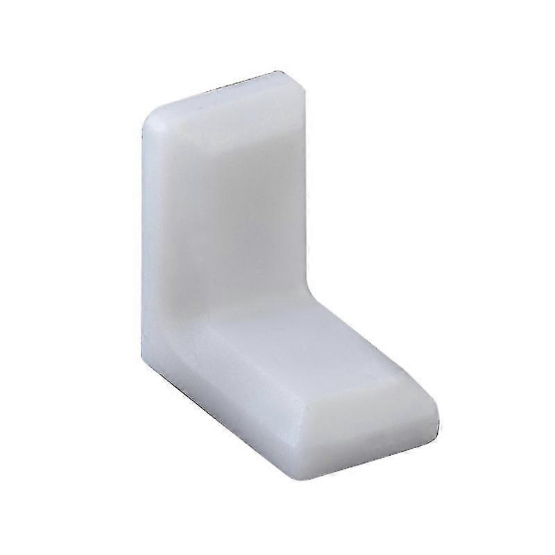 Metal Plastic L Shaped Angle Bracket, L Shape Cover Right Angle Corner Brace(40pcs)