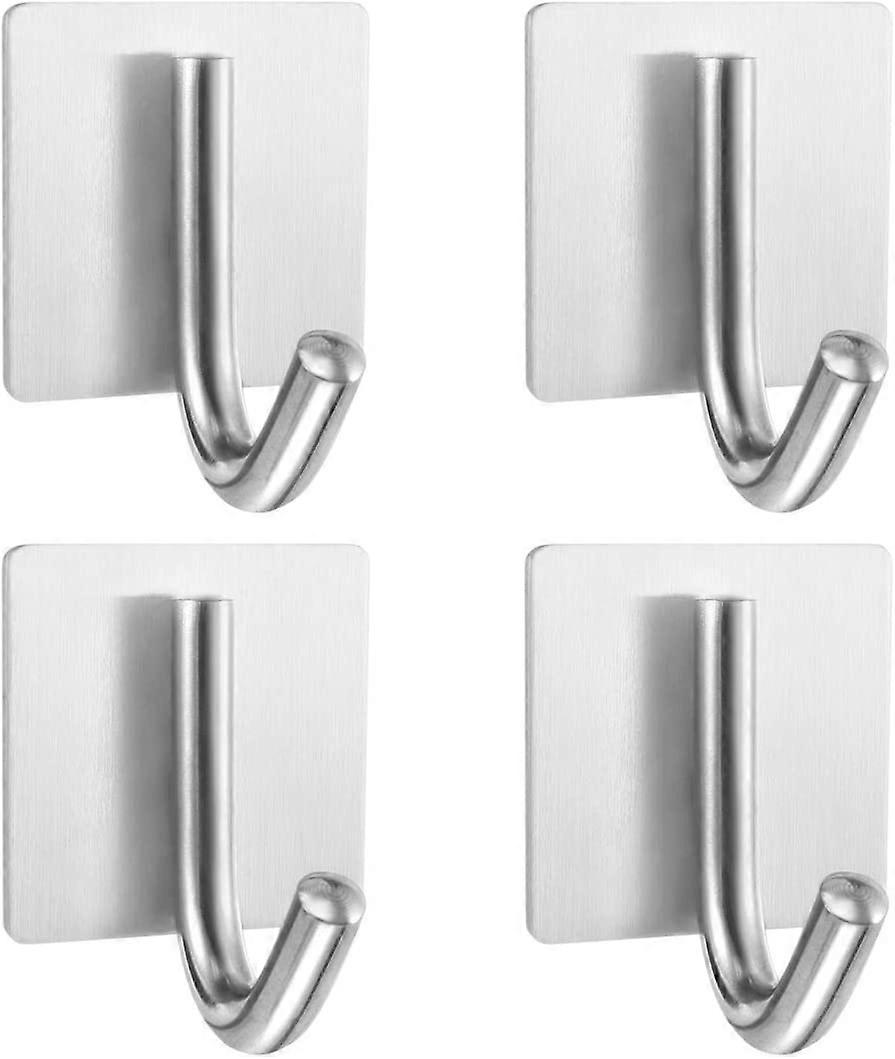 4pcs håndkle kroker ingen boring selvklebende
