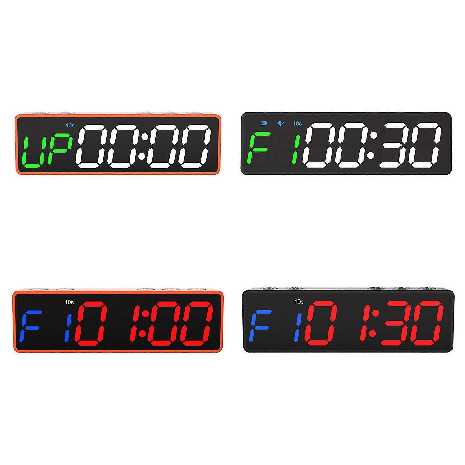 Gym Timer Uhr Stoppuhr Countdown für Intervall Sport Training Boxen