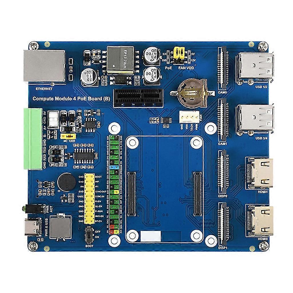 Usb3.0 Io Base Board Designed For Evaluating Raspberry Pi Compute Module 4 Cm4