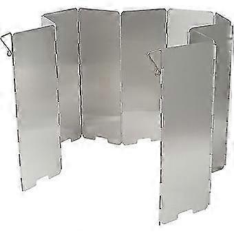 16 Sheets of Creative Windscreen Burner Windshield Foldable Windproof BBQ Windscreen with Bag