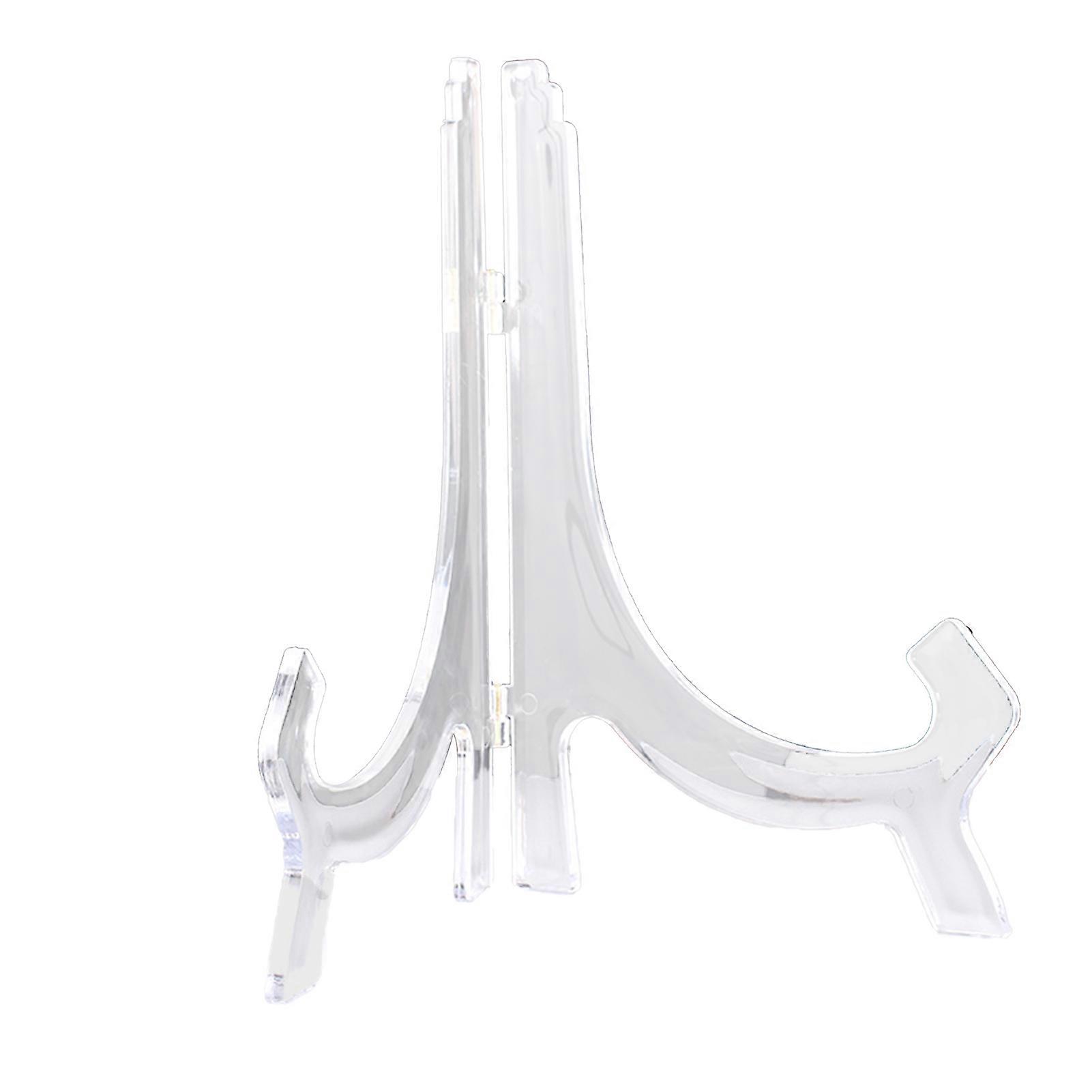 Adjustable Lightweight Plate Display Stand Foldable Ornament Home Decor Picture Accessory
