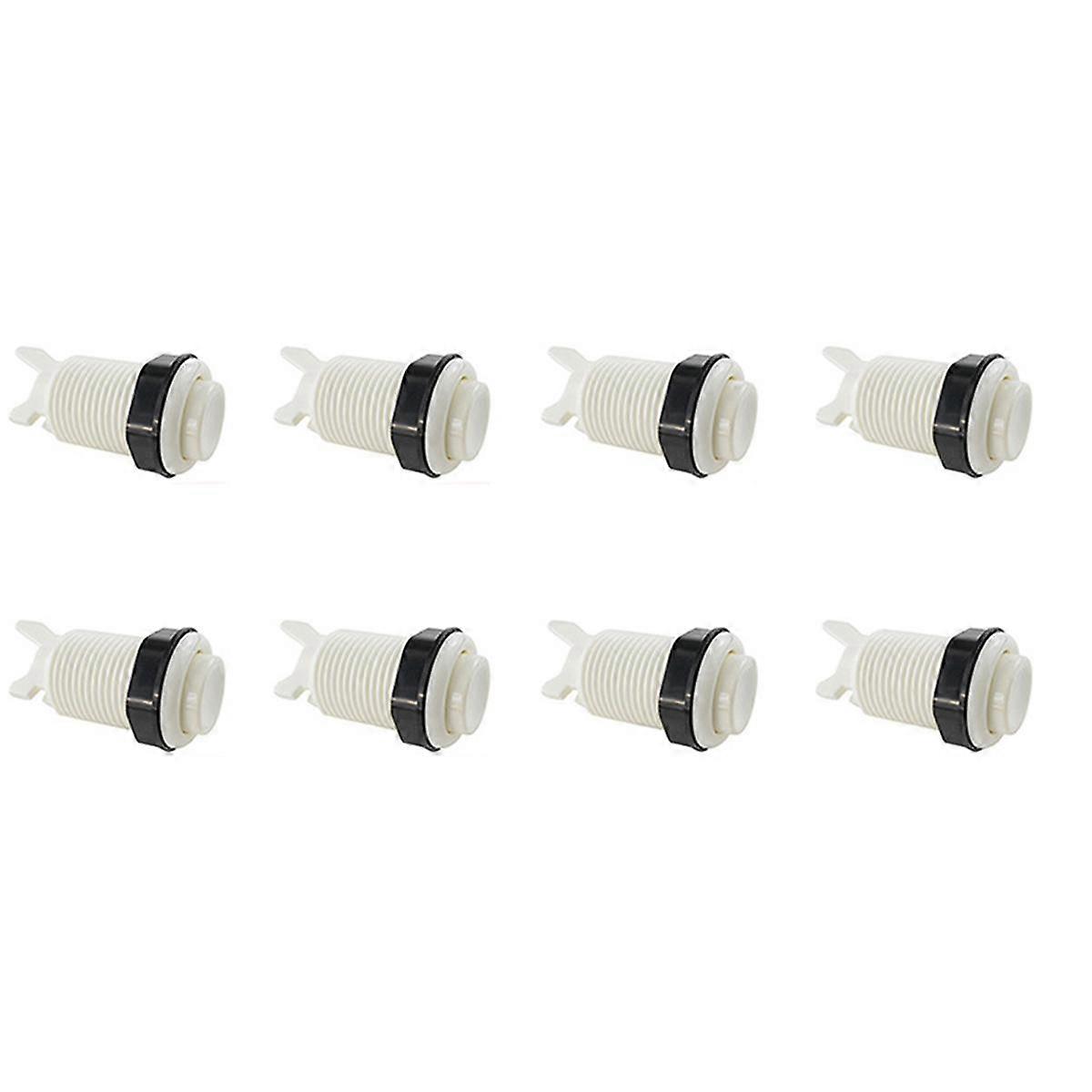 8Pcs Push Button 28mm Nut for American Arcade Game Machine Joystick Zero Delay Controller Parts Machine Diy D