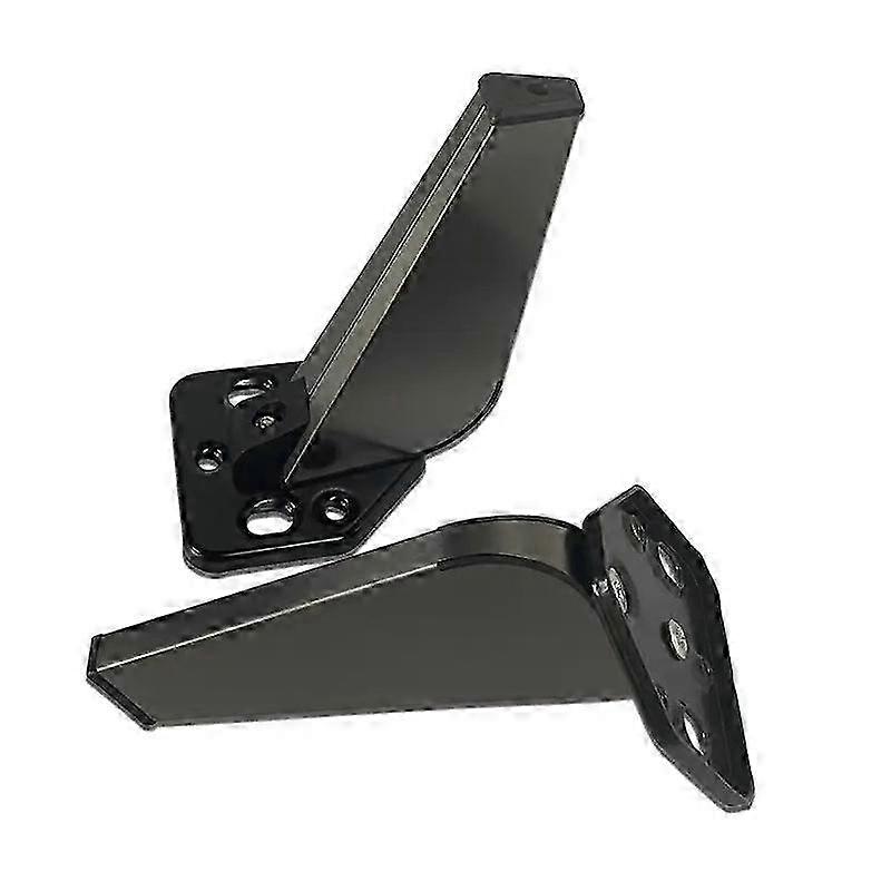 Rustfritt stål firkantede koniske møbelføtter - sofaskapben