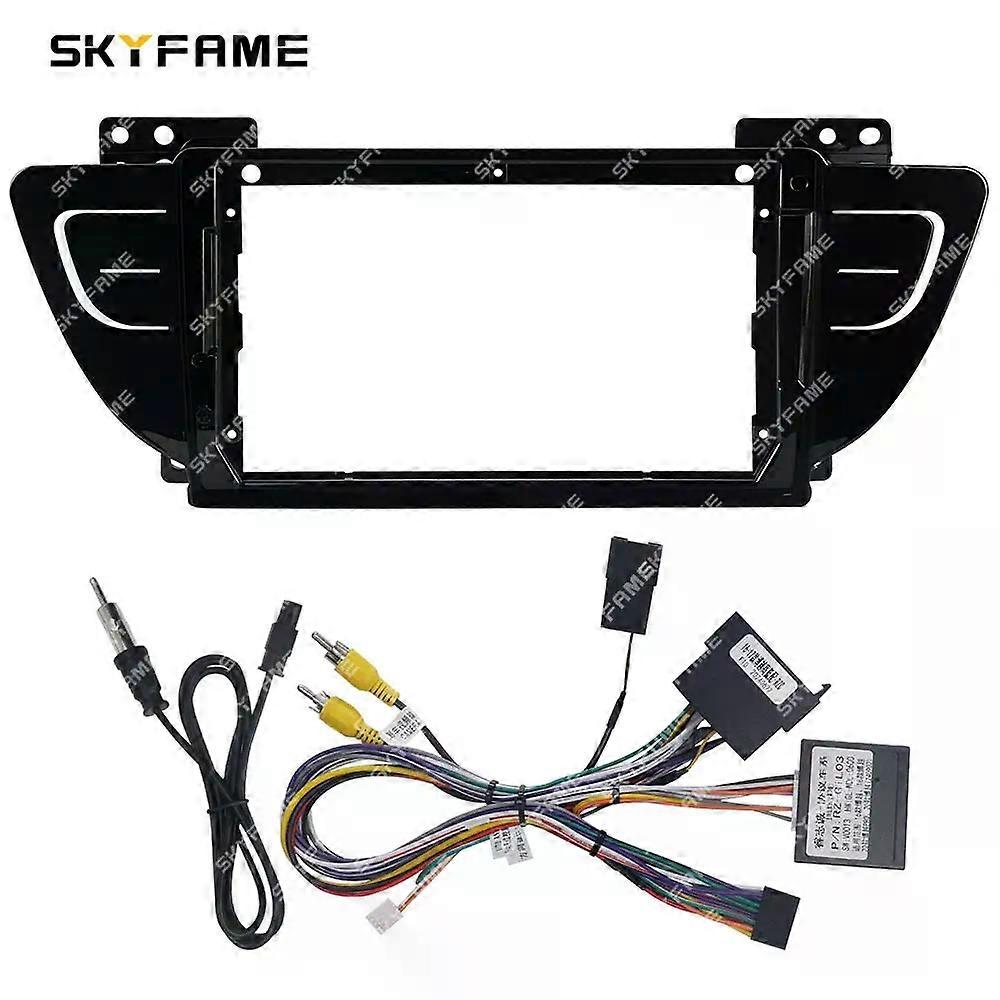 Applies to Car Frame Fascia Adapter Canbus Box Decoder Android Radio Dash Fitting Panel Kit For Geely Atlas