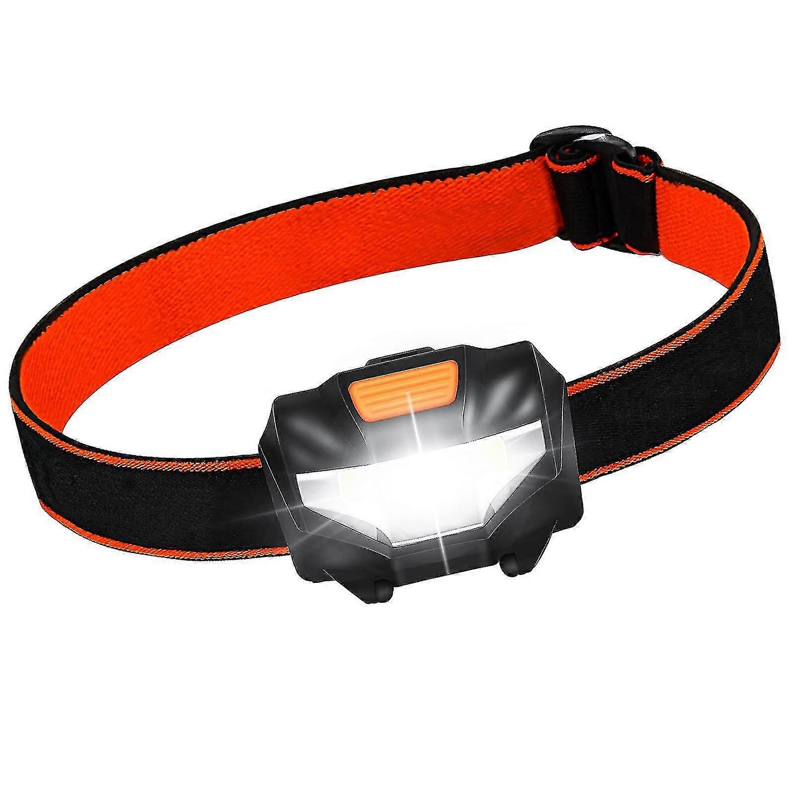 Led Head Torch, Led Headlamp With 3 Lighting Modes, Super Bright 140 Lumens, Battery Powered Waterproof Lightweight