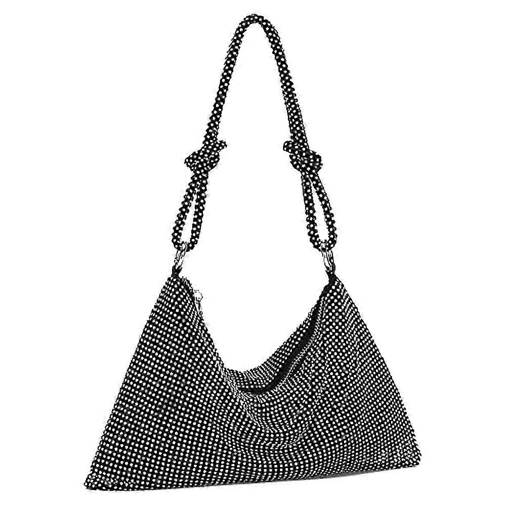 Glitter Rhinestone Purse Crystal Evening Clutch Bag