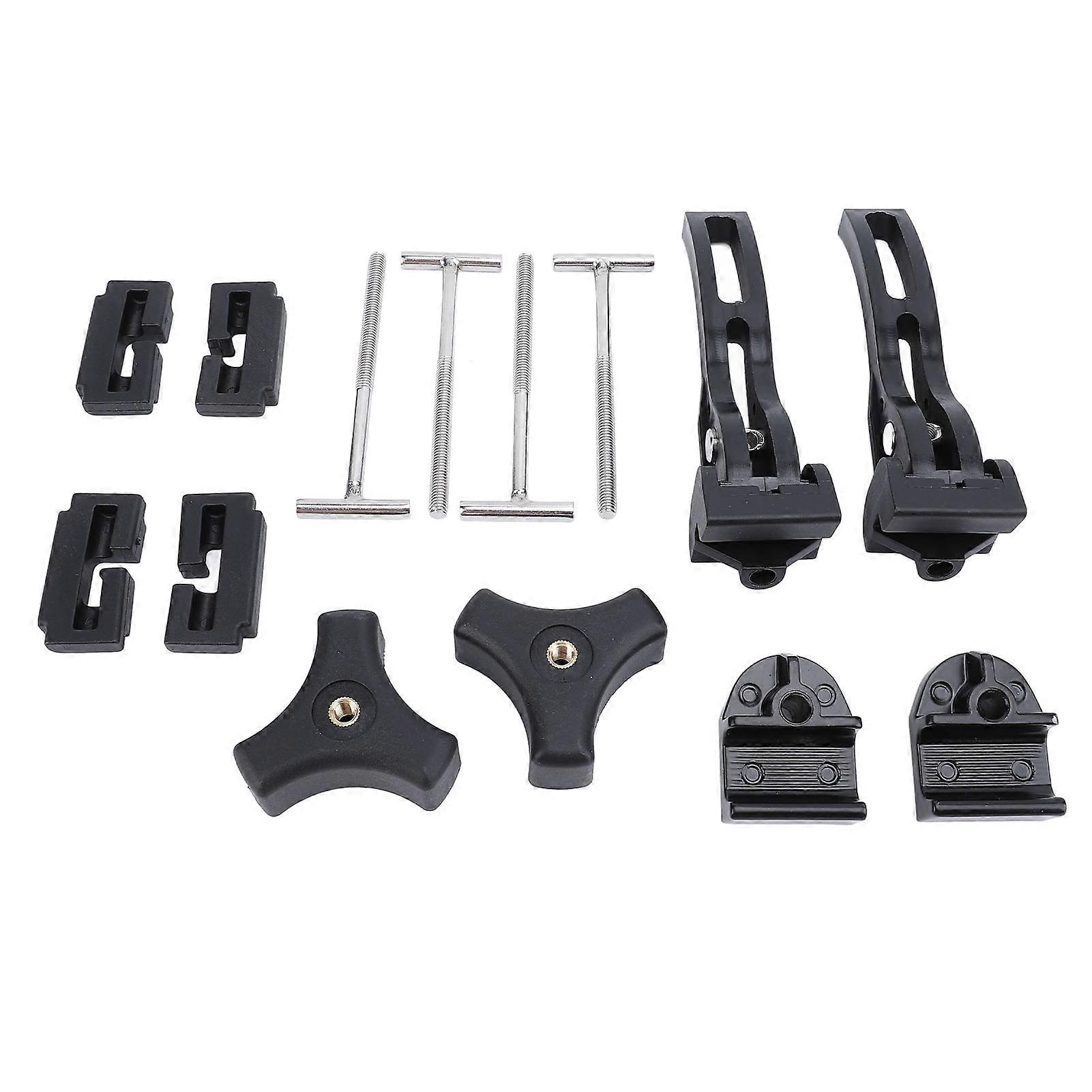 TKSE Truck Bed Cover,Nut T Bolt Front Rear Clamp Set Replacement Accessories Kit Quad Fold Tri Fold Efficient Hard Cover Truck Bed