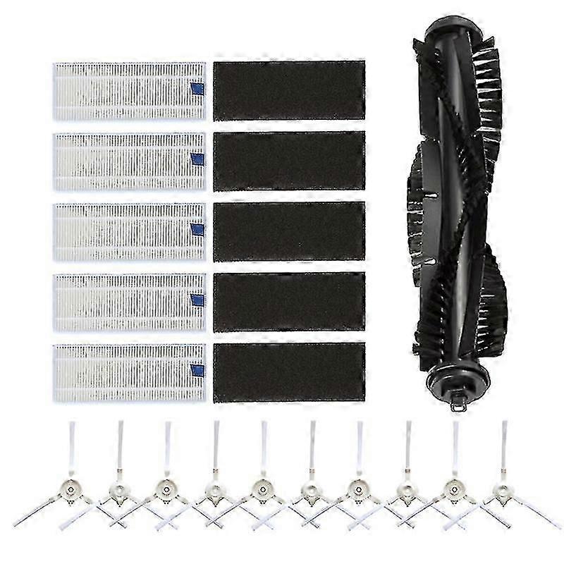 16pcs/set Sponge Filter Mian Side Brushes Kit For 360 S6 Robotic